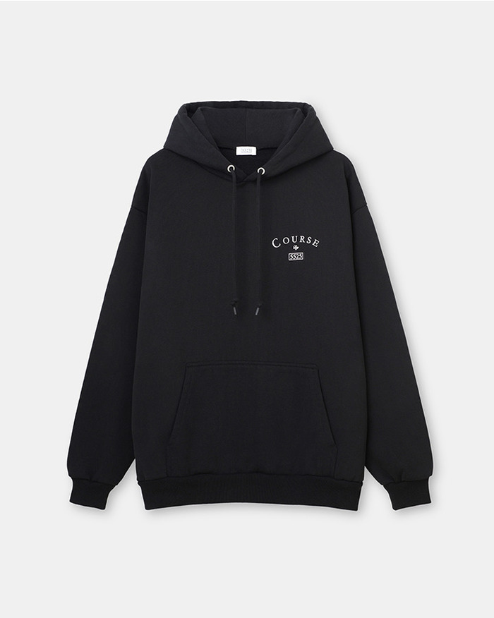 COURSE BY 5525 HOODIE 0221 詳細画像 BLACK 1