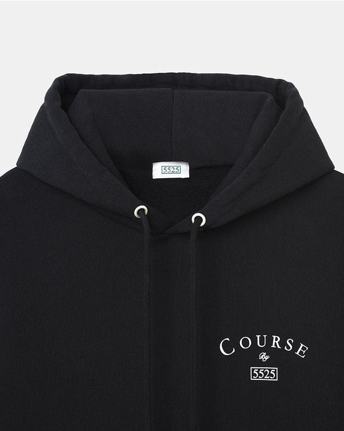COURSE BY 5525 HOODIE 0221 詳細画像 BLACK 2