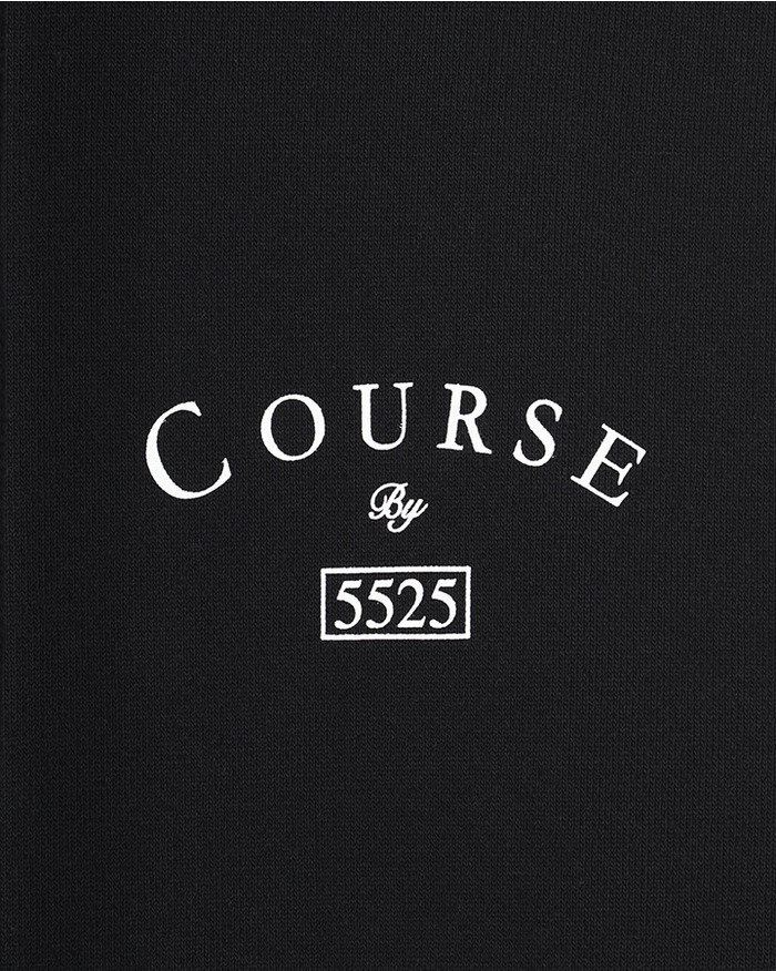 COURSE BY 5525 HOODIE 0221 詳細画像 BLACK 3