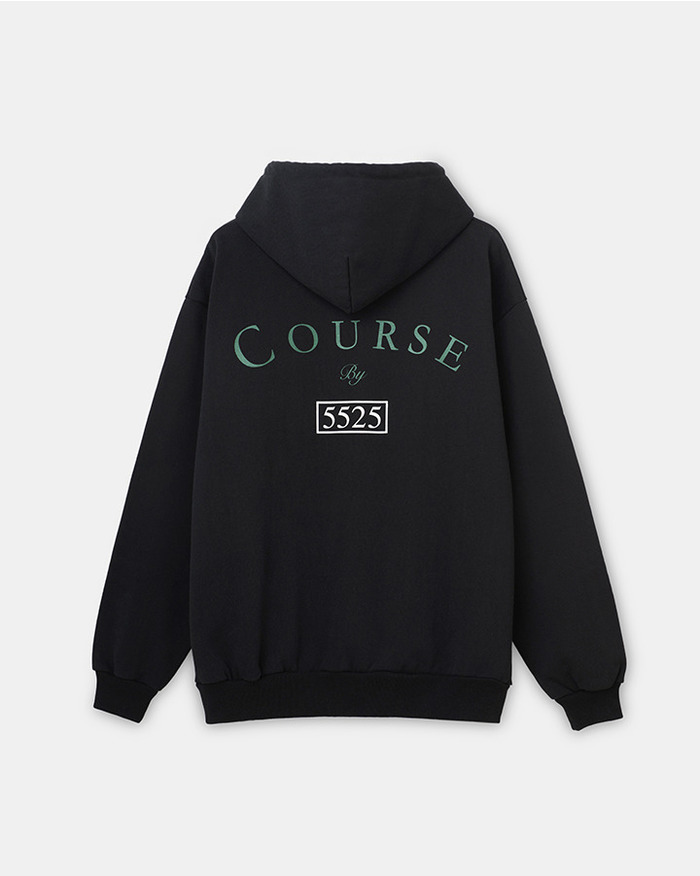 COURSE BY 5525 HOODIE 0221 詳細画像 BLACK 6