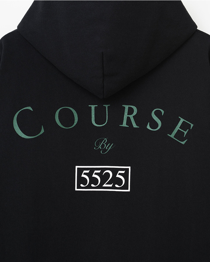 COURSE BY 5525 HOODIE 0221 詳細画像 BLACK 7