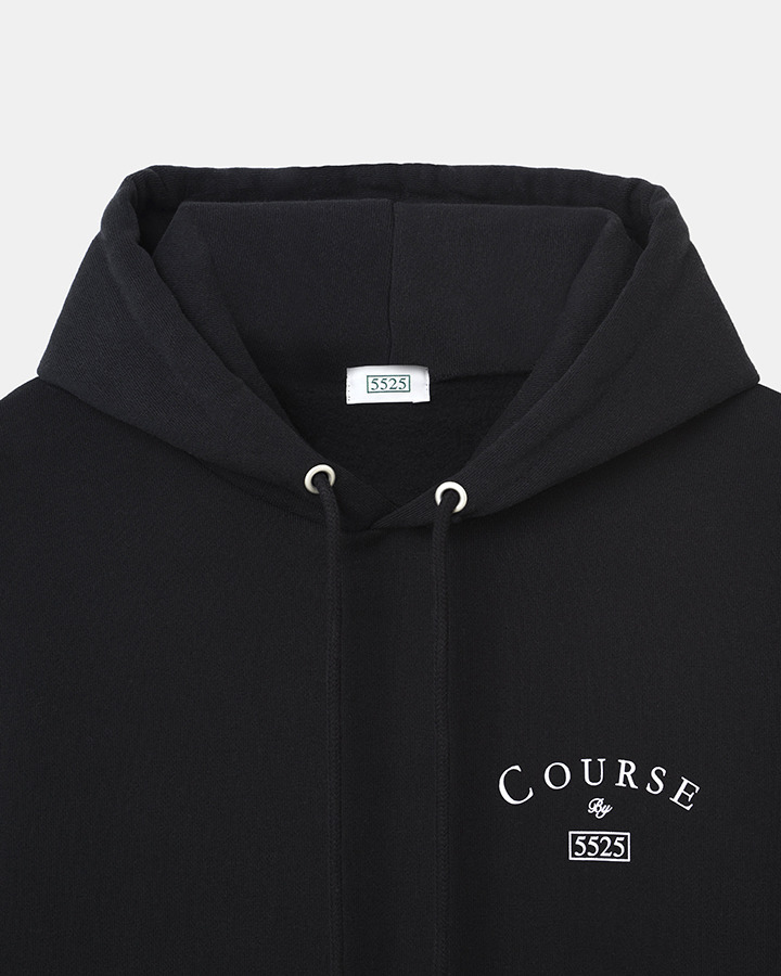 COURSE BY 5525 HOODIE 0221 詳細画像 BLACK 2
