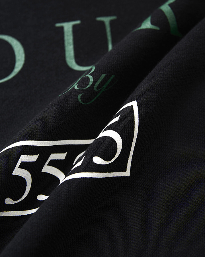COURSE BY 5525 HOODIE 0221 詳細画像 BLACK 8