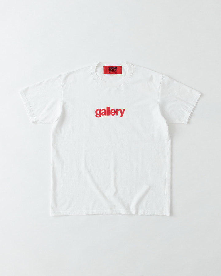 "gallery" T 詳細画像 WHITE / RED 1