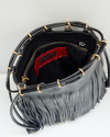 LEATHER FRINGE POUCH 詳細画像
