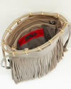 LEATHER FRINGE POUCH 詳細画像