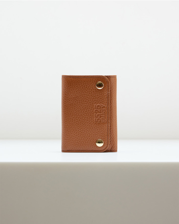 LEATHER TRIFOLD WALLET 詳細画像 BROWN 1