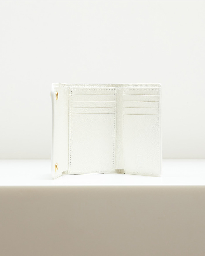 LEATHER TRIFOLD WALLET 詳細画像 WHITE 3