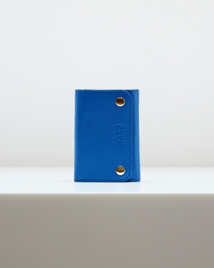 LEATHER TRIFOLD WALLET 詳細画像 BLUE 1