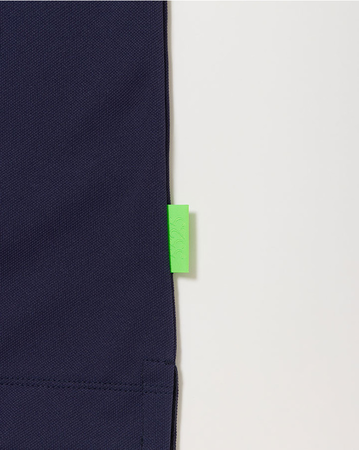 WOMEN’S S/SLEEVE Z/UP GOLF SHIRT 詳細画像 NAVY 4