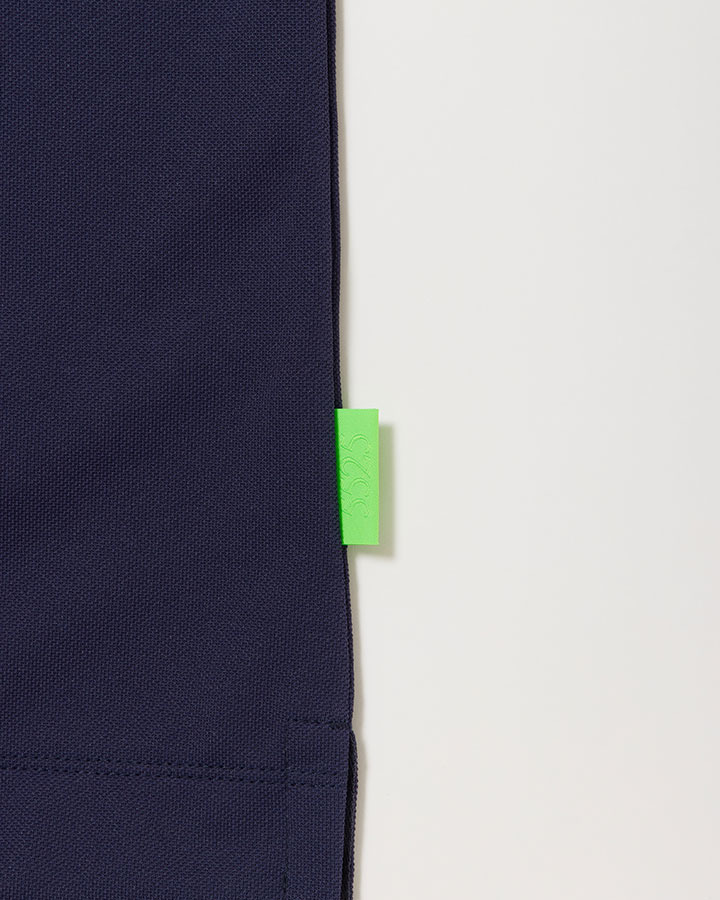 WOMEN’S S/SLEEVE Z/UP GOLF SHIRT 詳細画像 NAVY 4