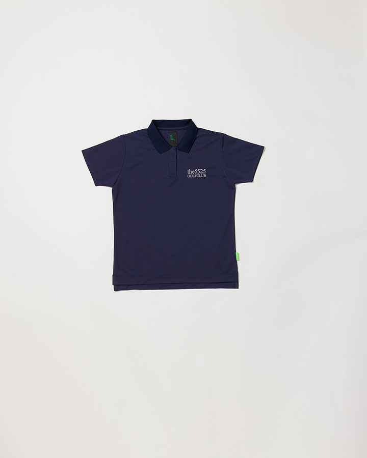 WOMEN’S S/SLEEVE Z/UP GOLF SHIRT 詳細画像 NAVY 1