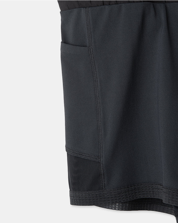 【5525 × MAICHI】STRETCH PLEATS SKIRT 詳細画像 BLACK 7