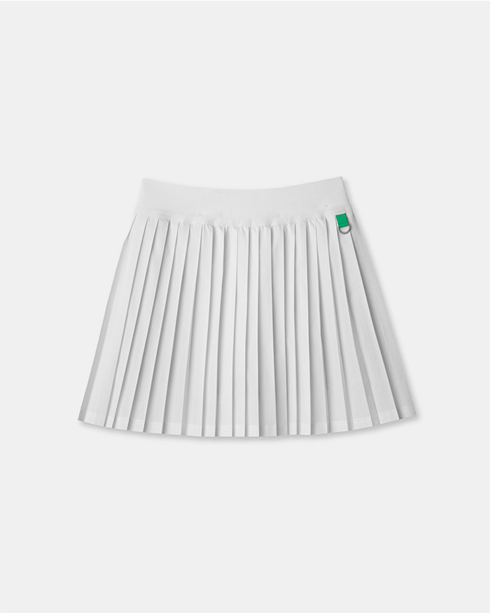 【5525 × MAICHI】STRETCH PLEATS SKIRT 詳細画像 WHITE 3