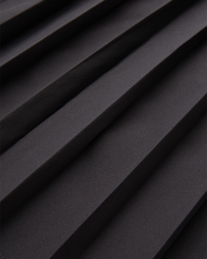 【5525 × MAICHI】STRETCH PLEATS SKIRT 詳細画像 BLACK 8