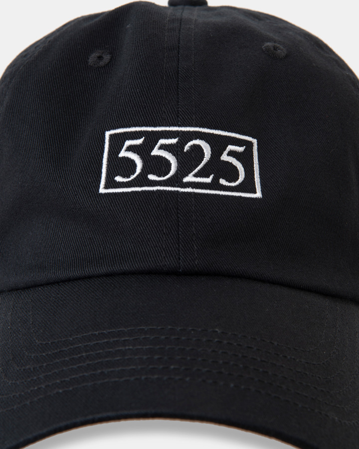 5525 LOGO CAP 詳細画像 BLACK 5