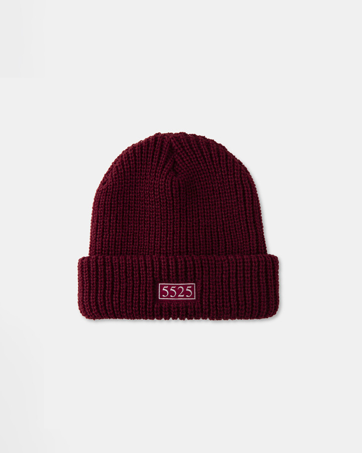 【WOMEN'S】5525W BEANIE 詳細画像 WINE 1