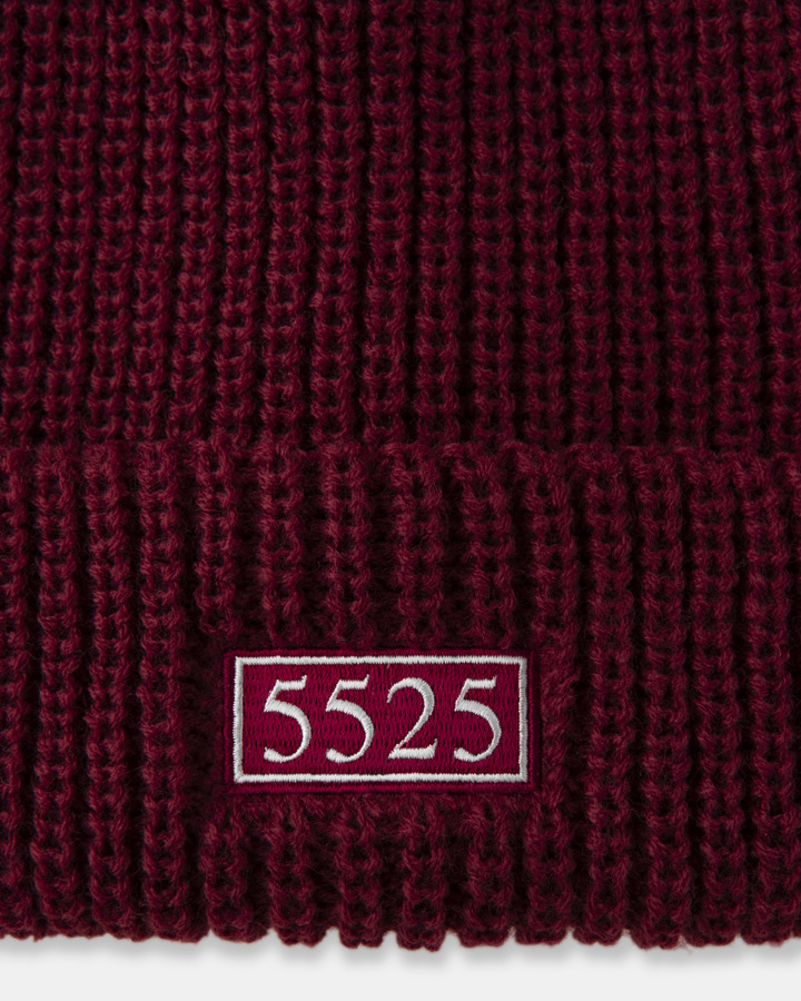 【WOMEN'S】5525W BEANIE 詳細画像 WINE 2