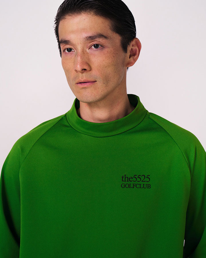 MOCK NECK L/SLEEVE 詳細画像 GREEN 5