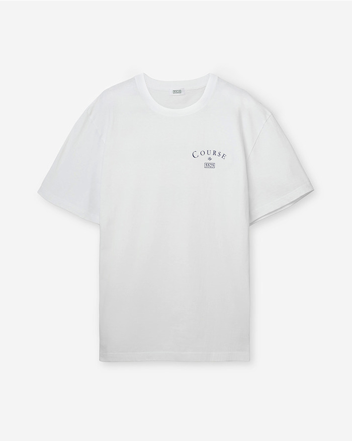 COURSE BY 5525 T-SHIRT 0221 詳細画像 WHITE 1