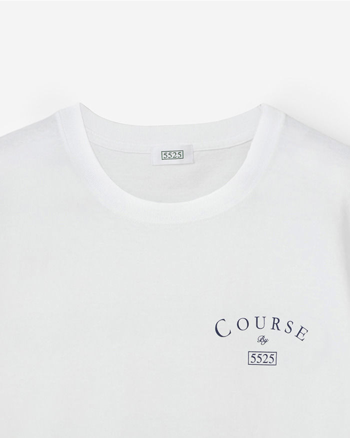 COURSE BY 5525 T-SHIRT 0221 詳細画像 WHITE 2