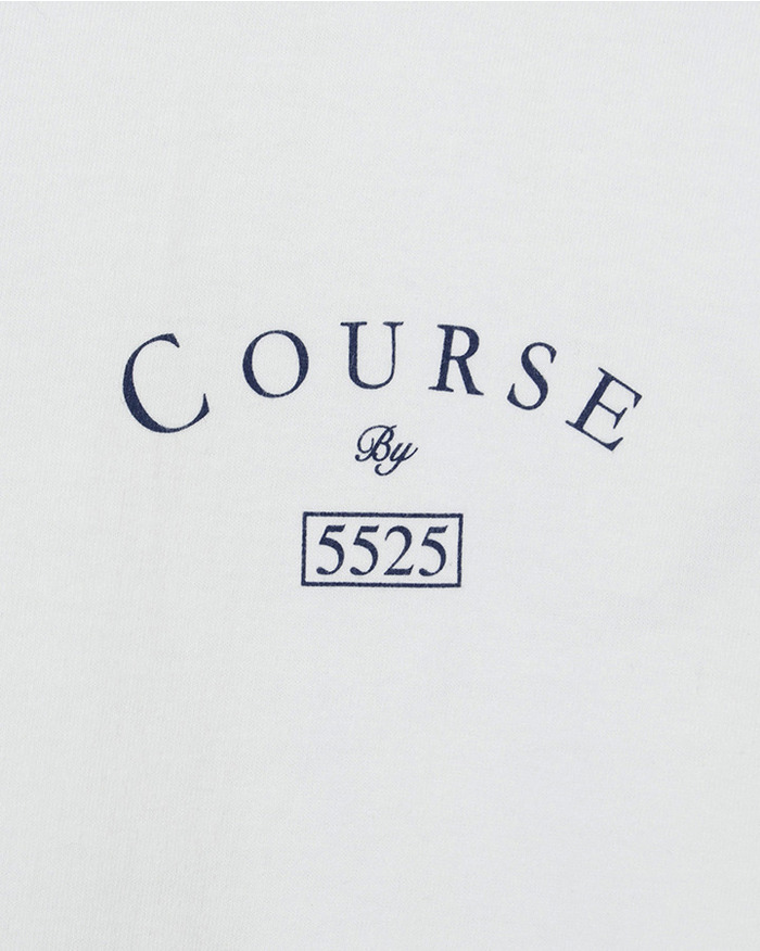 COURSE BY 5525 T-SHIRT 0221 詳細画像 WHITE 3