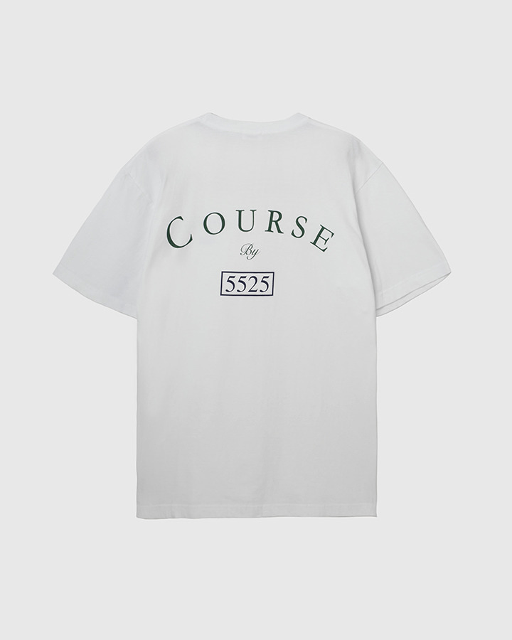 COURSE BY 5525 T-SHIRT 0221 詳細画像 WHITE 5