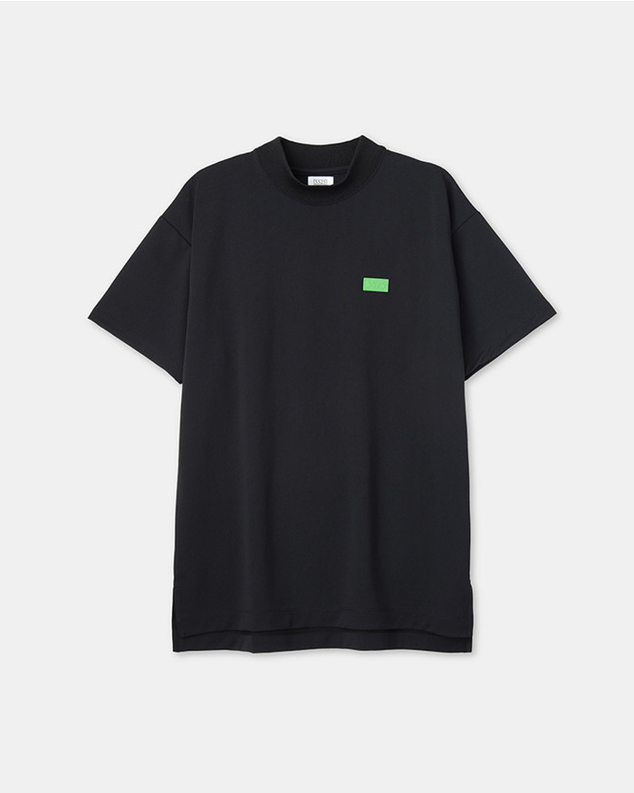 5525 MOCK NECK TEE 詳細画像 BLACK 1