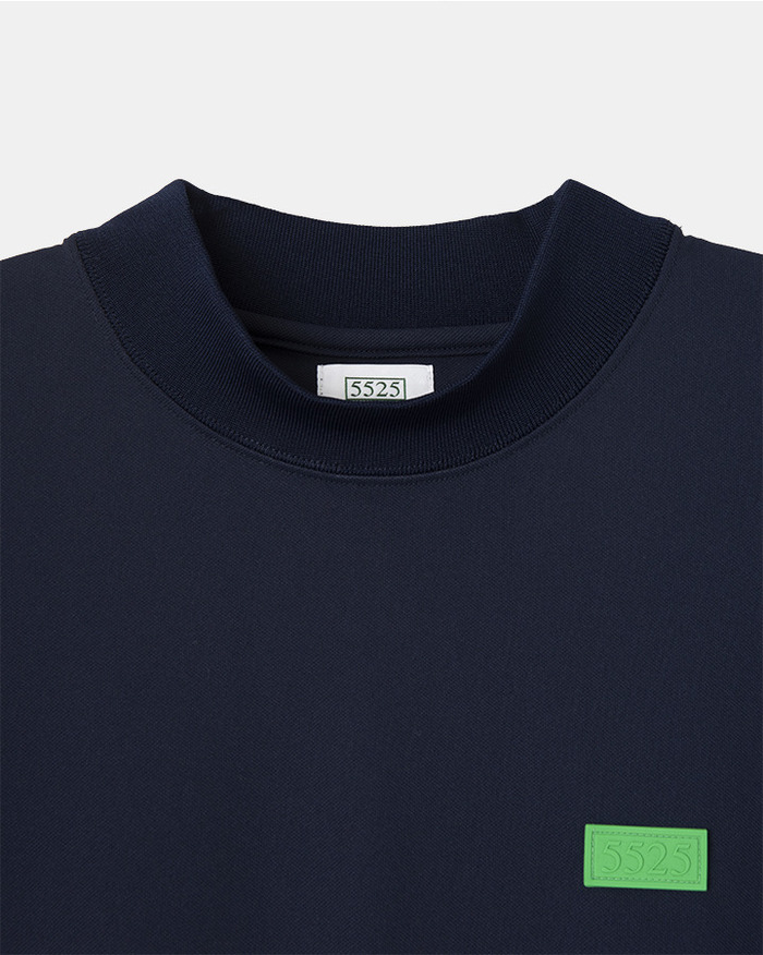 5525 MOCK NECK TEE 詳細画像 NAVY 2