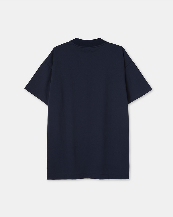 5525 MOCK NECK TEE 詳細画像 NAVY 6