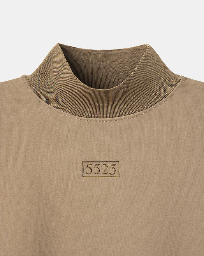 5525 W MOCK NECK 詳細画像 BEIGE 2