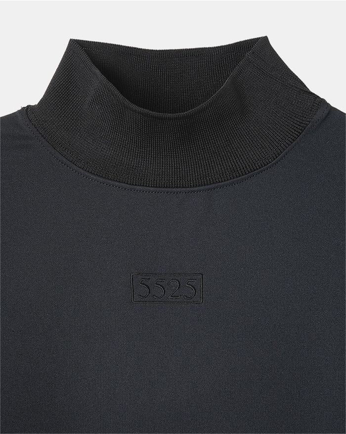 5525 W MOCK NECK 詳細画像 BLACK 2