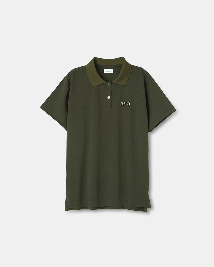 5525 WOMEN’S PL/SHIRT 詳細画像 OD.GREEN 1