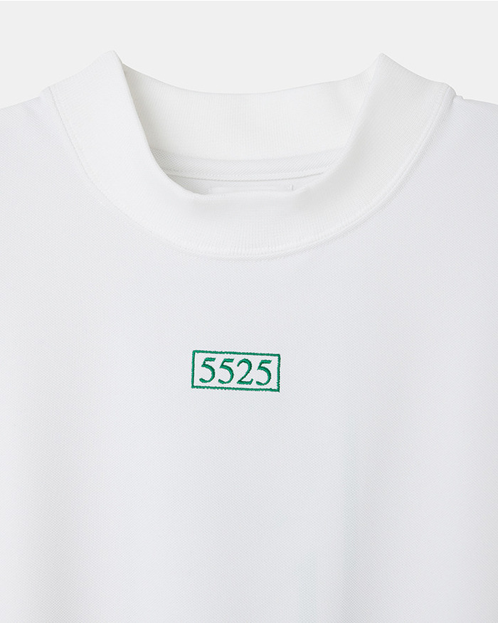 5525 WOMEN’S MOCK T 詳細画像 WHITE 2