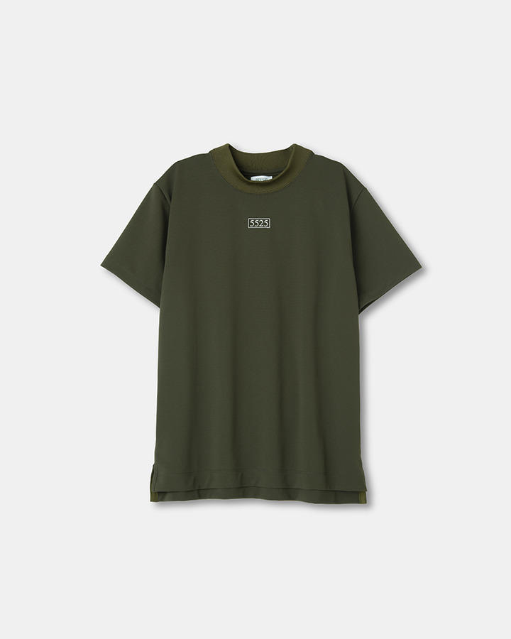 5525 WOMEN’S MOCK T 詳細画像 OD.GREEN 1