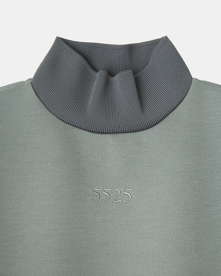 5525 W H/NECK SWEAT 詳細画像 CHARCOAL 2