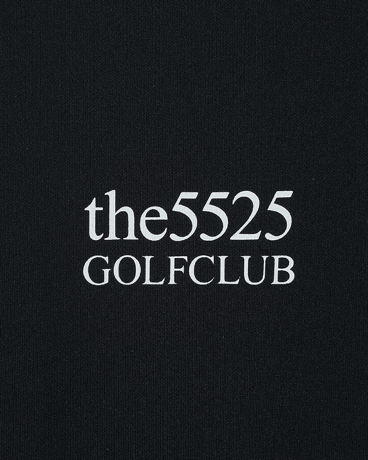 【5525 × UNITED ARROWS GOLF】5525 S/S PL 詳細画像 BLACK 5
