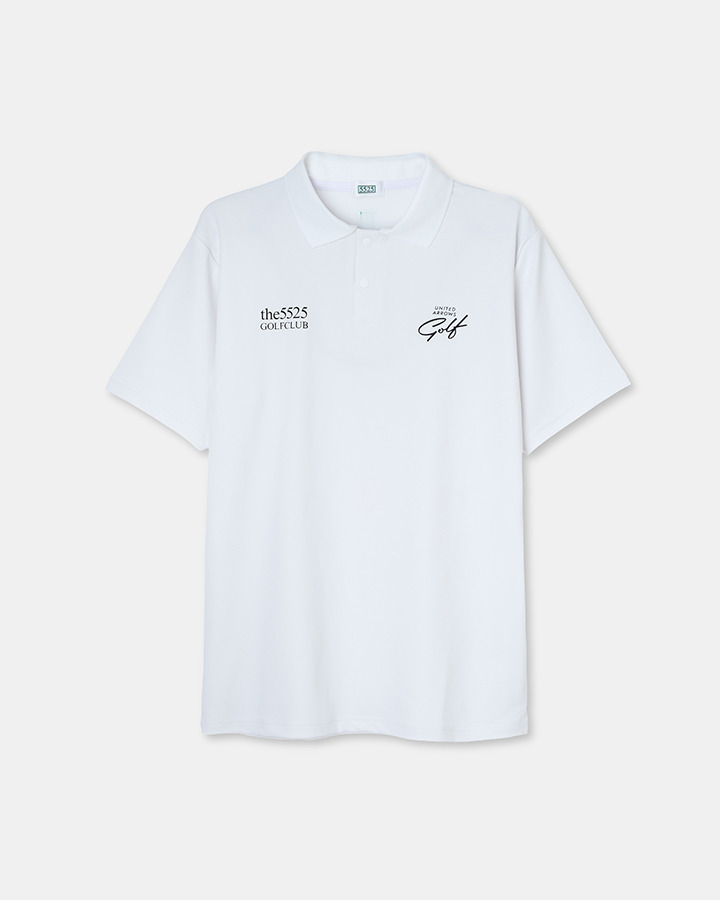 【5525 × UNITED ARROWS GOLF】5525 S/S PL 詳細画像 WHITE 1