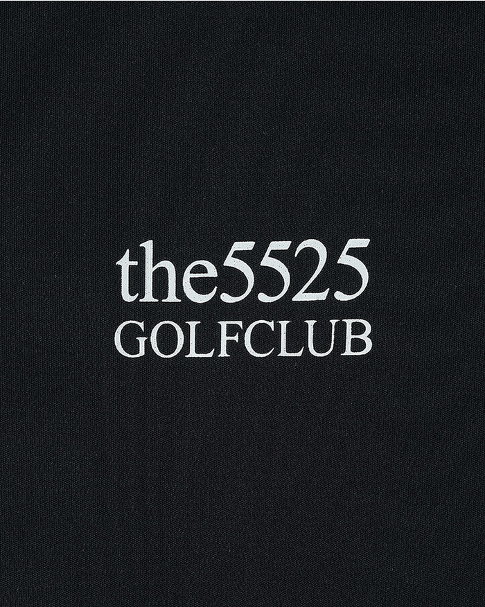 【5525 × UNITED ARROWS GOLF】5525 S/S MOCK 詳細画像 BLACK 4