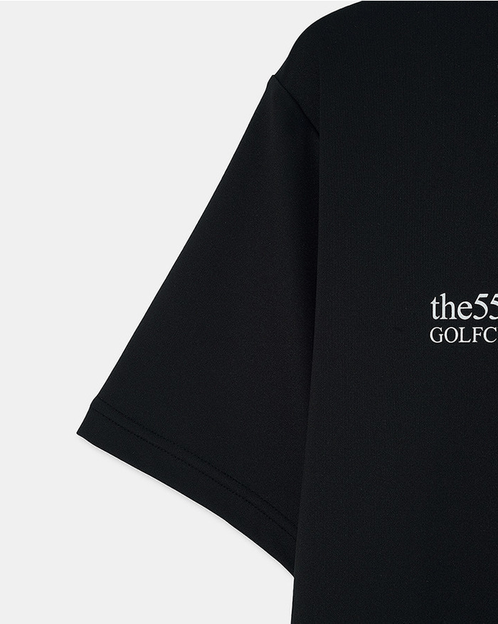 【5525 × UNITED ARROWS GOLF】5525 S/S MOCK 詳細画像 BLACK 5