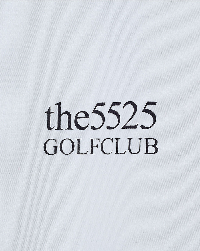 【5525 × UNITED ARROWS GOLF】5525 S/S MOCK 詳細画像 WHITE 4