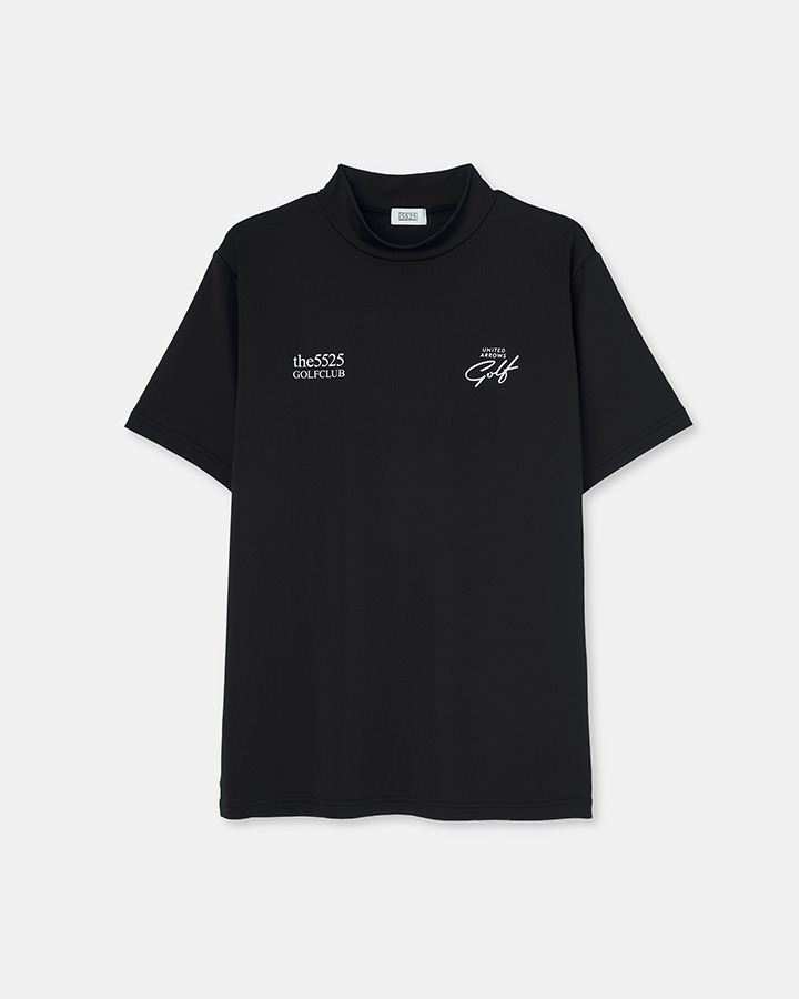【5525 × UNITED ARROWS GOLF】5525 S/S MOCK 詳細画像 BLACK 1
