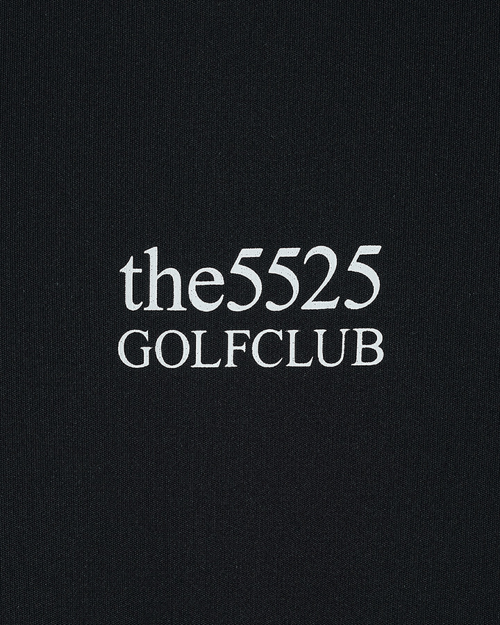 【5525 × UNITED ARROWS GOLF】5525 S/S MOCK 詳細画像 BLACK 4