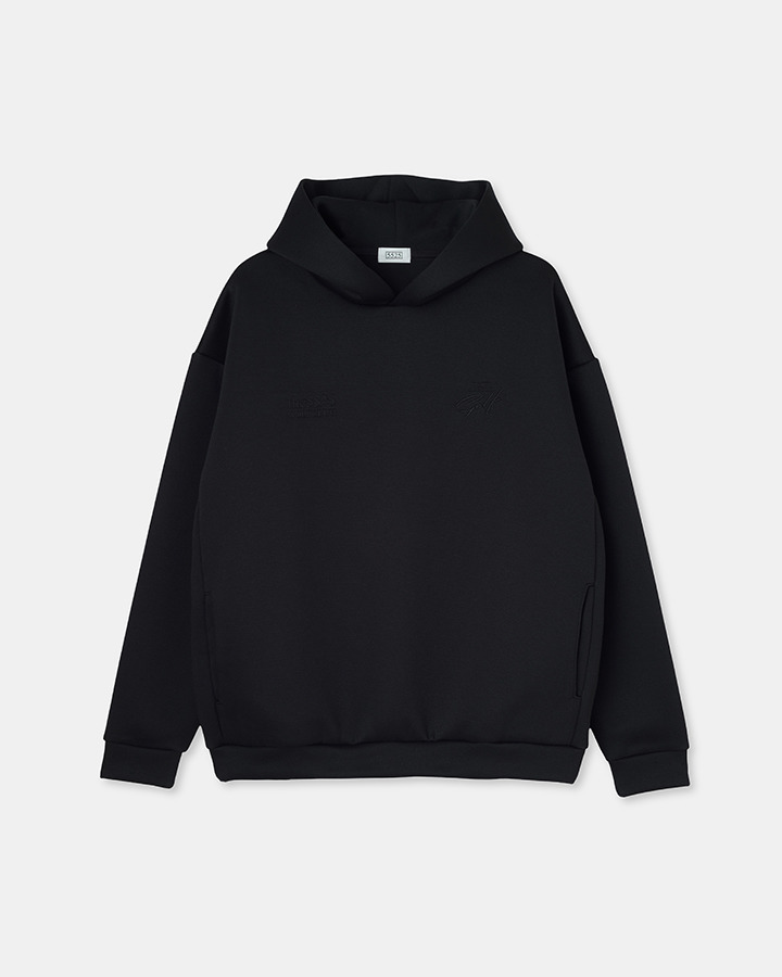 【5525 × UNITED ARROWS GOLF】5525 L/S HOOD PK 詳細画像 BLACK 1