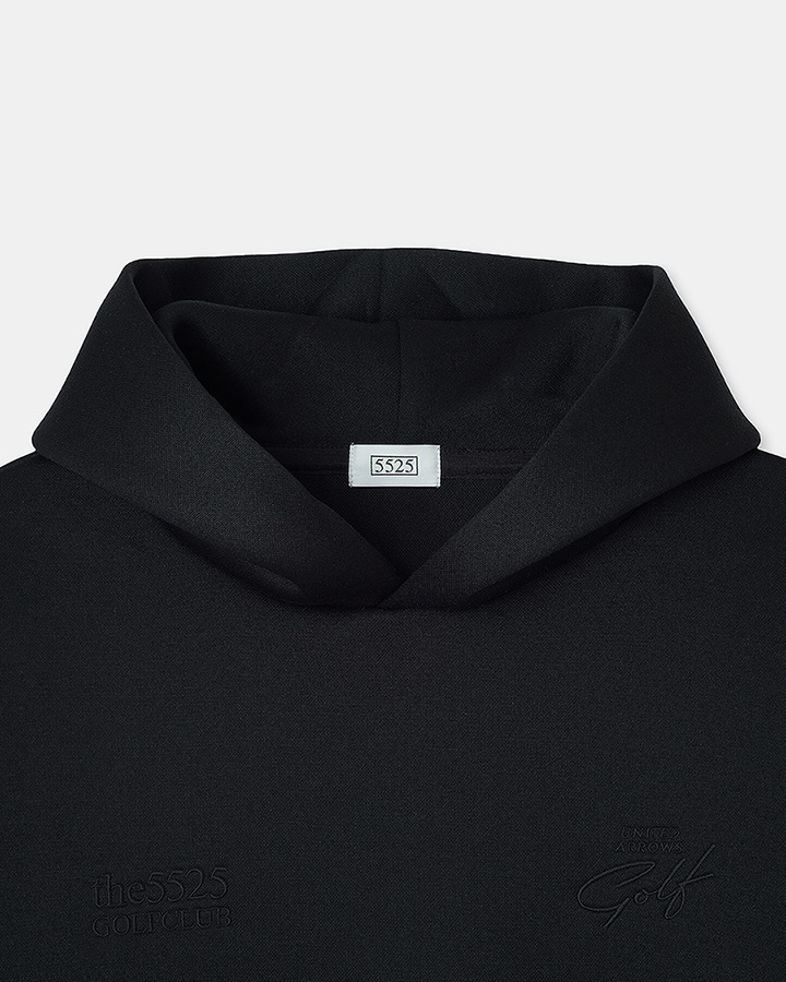 【5525 × UNITED ARROWS GOLF】5525 L/S HOOD PK 詳細画像 BLACK 2