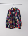 PATCHWORK PULL OVER SHIRT 詳細画像