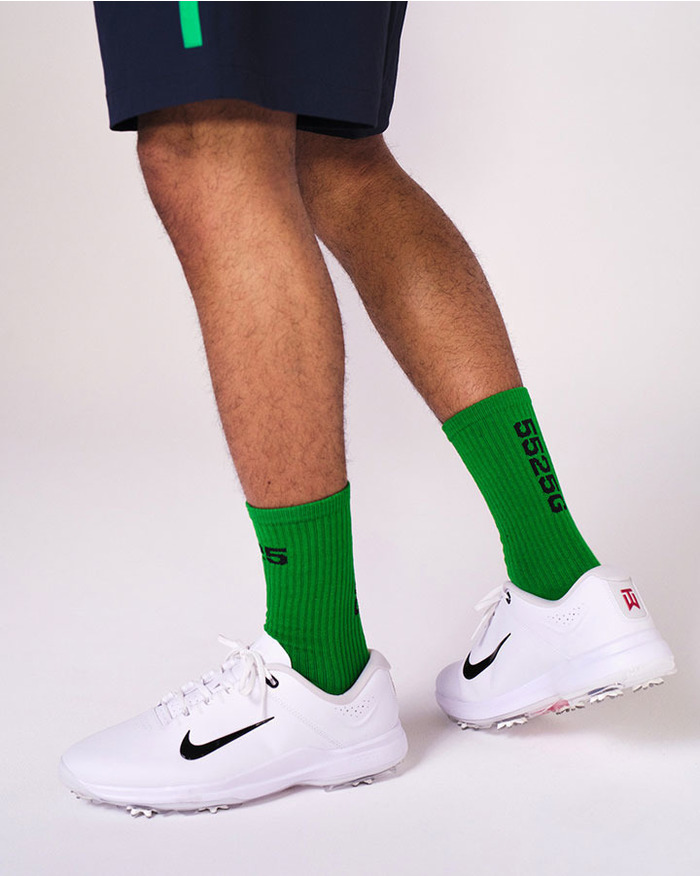 RIB CREW GOLF SOCKS 詳細画像 GREEN 6