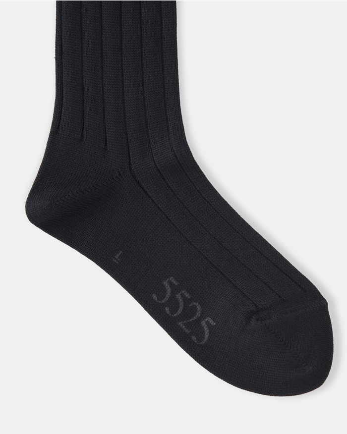 【WOMEN'S】5525 LOGO SOCKS 詳細画像 BLACK 3