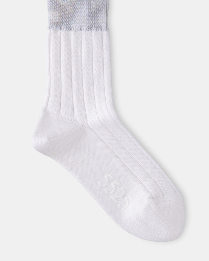 【WOMEN'S】5525 LOGO SOCKS 詳細画像 WHITE 3