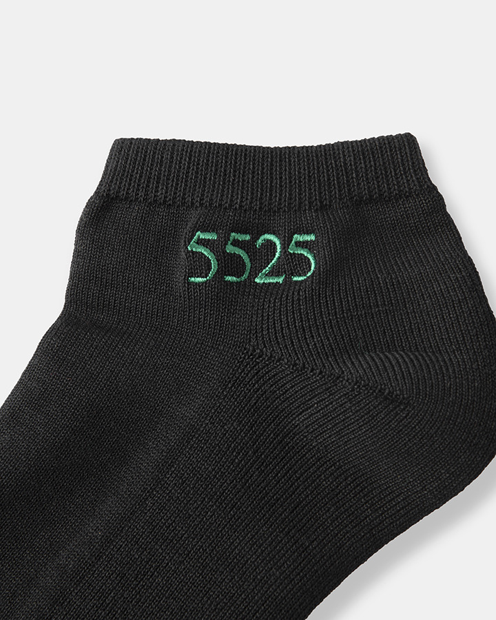 5525 ANKLE SOCKS 詳細画像 BLACK 2